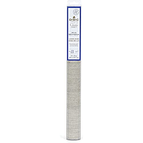DMC Linen Aida - 5.5pts/cm - 14 Count - 38.1x45.7cm