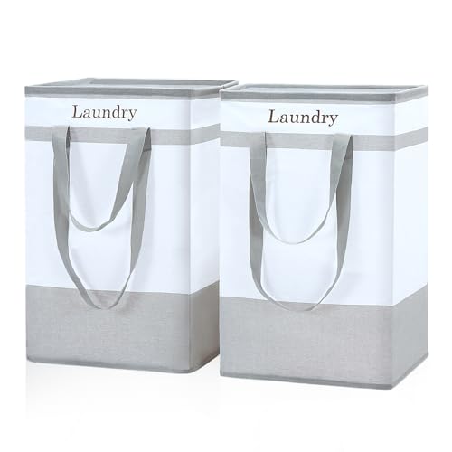 FairyHaus Laundry Basket 78L, 2Pack...