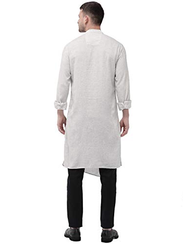 Image of The Indian Garage Co Men's Cotton Regular Fit Regular Kurta