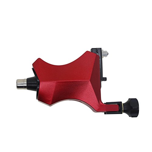 Rotary Tattoo Machine Gun Japan Motor Alloy Aluminium Frame from Thomas(red)