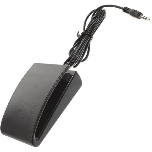 MAGICLULU Pedal de Resonancia para Piano Electrónico Pedal de Sostenido Antideslizante Cable de 160 CM Conector de 35 MM Accesorio Profesional para Teclado y Sintetizador Uso en