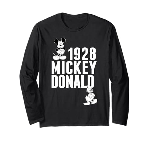 T-shirt Mickey et Donald à manches longues pour remplacer les hauts ternes et fragiles