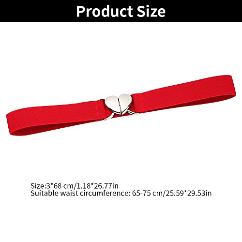 Exquisite Stretch Dress Decoration Decorative Waistband Waist Belts Elastic Belts Waist Strap(black)2