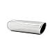 MBRP T5137 3.5" O.D. 2.25" Inlet 12" Length T304 Stainless Steel Angled Cut Rolled Exhaust Tip