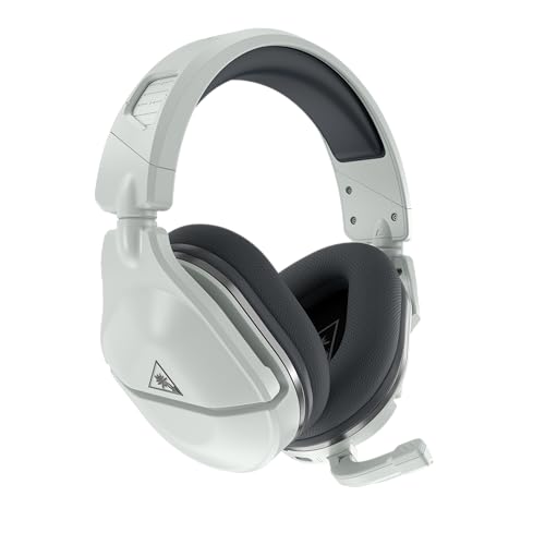 Image of Turtle Beach Stealth 600 Gen 2 USB Wireless Amplified Gaming Headset for PS5, PS4, PS4 Pro, Nintendo Switch, PC & Mac with 24+ Hour Battery, Lag-Free Wireless, & Sony 3D Audio - White (renewed)