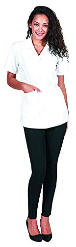 Betty Dain Nail Pro Jacket, Extra Small, White #TOP8