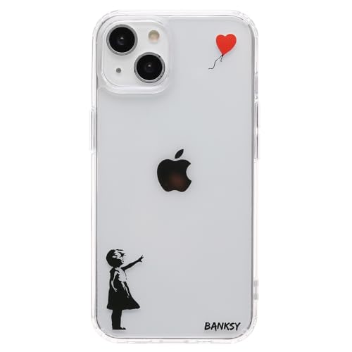 ONLYOU iPhone 16 pro p P[X NA ؍ Tpu pc nCubh A[g oNV[ Banksy ƕD  fB[X Y yA ACtH16vP[X(iPhone 16 pro ƕD)
