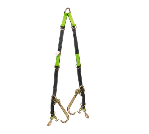 Mytee Products V Bridle Tow Strap w/Snap Hook, 15