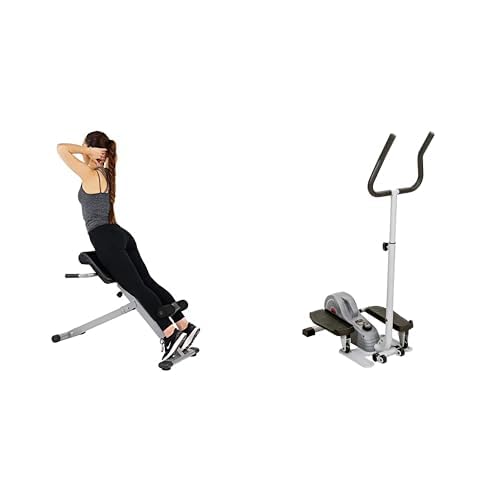 Sunny Health and Fitness 45 Degree Hyperextension Roman Chair, Steel, Grey, One Size + Magnetic Underdesk/Standing Portable Ellittical Machine Sunny Health and Fitness 45 Degree Hyperextension Roman Chair, Steel, Grey, One Size + Magnetic Underdesk/Standing Portable Ellittical Machine
