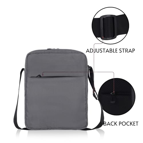Image of WildHorn Sling Crossbody Bag for Men, Stylish Chest Shoulder Bag for Men Women, Adjustable Strap for Daily Commuting Travel Outdoor Activities