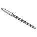 High Speed Steel Taper Shank Machine Reamer for Mold Processing and Handcrafts - 1:50 Taper Ratio - 6 Flutes - 12mm Shank Diameter - 140mm Blade Length - Industrial Cutting Tool