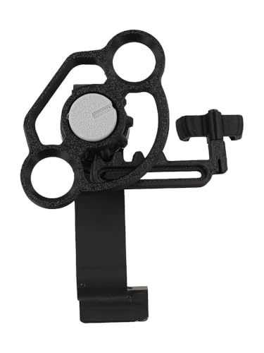 NINMORTH Volante de juego para diseño compacto de 10 x 6,5 x 5,7 cm con agarre ergonómico, compatible con controladores, color negro