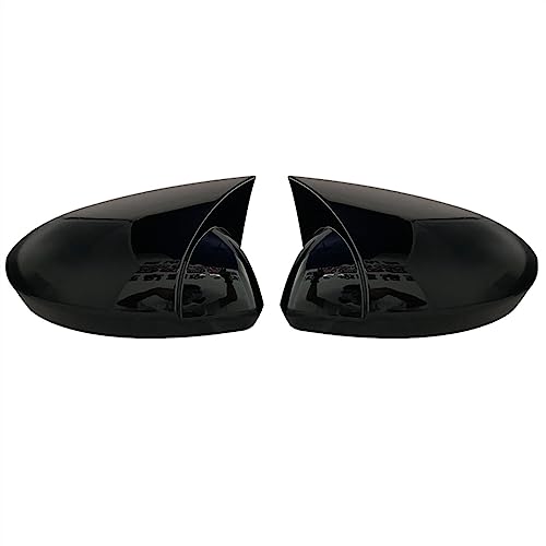 Couvercle de rétroviseur noir brillant pour Megane 4 style bat