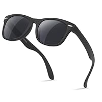 Nlieanuc Sonnenbrille Kinder 3-10 Jahre für Jungen Mädchen Polarisierte Kindersonnenbrille UV400 Schutz mit Gummi Rahmen