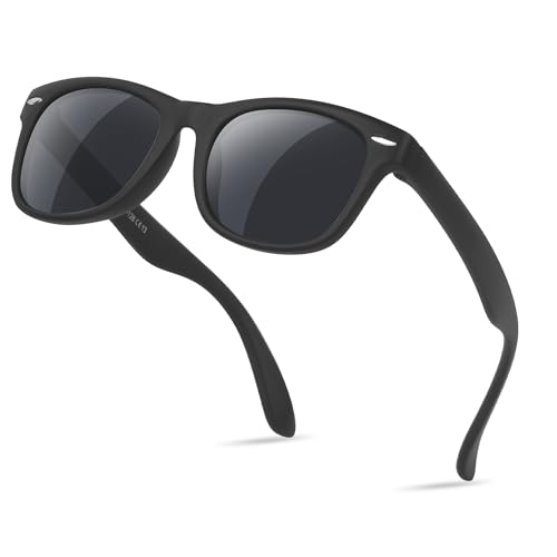 Nlieanuc Sonnenbrille Kinder 3-10 Jahre für Jungen Mädchen Polarisierte Kindersonnenbrille UV400 Schutz mit Gummi Rahmen Nlieanuc Sonnenbrille Kinder 3-10 Jahre für Jungen Mädchen Polarisierte Kindersonnenbrille UV400 Schutz mit Gummi Rahmen