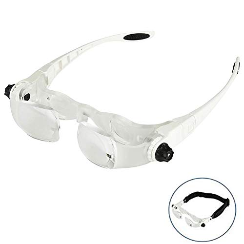 Loupe bandeau YCQYM objectif 2,1x pour réparer sans fatigue visuelle