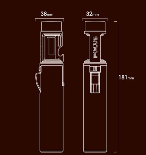 Encendedor portátil recargable de butano plateado miniatura 7