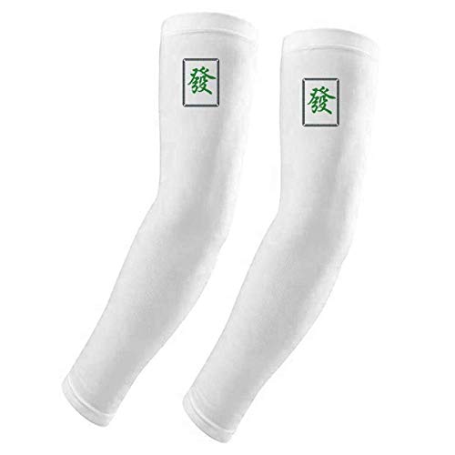 Gants de mahjong Vert housse à motif de carreaux idée cadeau pour joueur