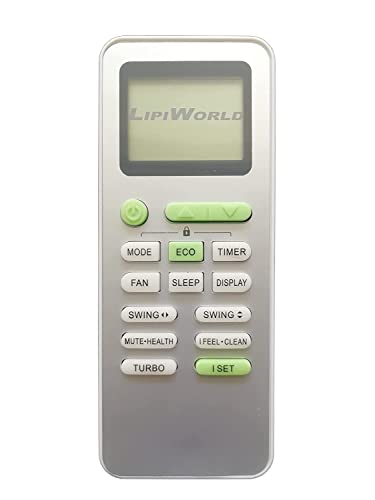 Image of LipiWorld 237 AC Remote Control (Old Remote Exactly Same Remote Will Only Work) Compatible for Godrej AC Remote