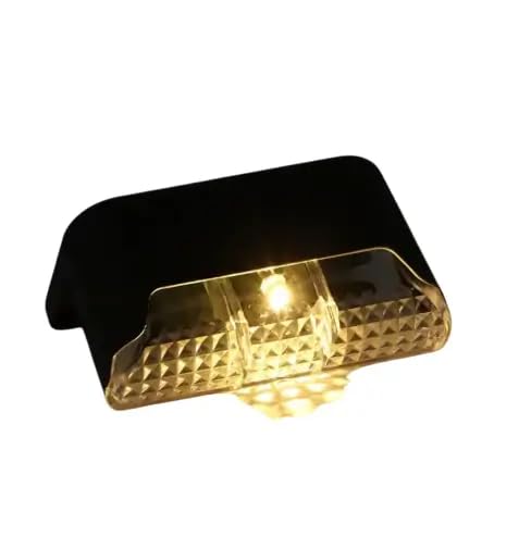 Solar Decorative Light for Outdoor | Waterproof Warm White LED for Garden, Fence, Wall, Balcony & Pathway | Energy Saving Auto On/Off Solar Lamp (IP55, Pack of 1)-image-21