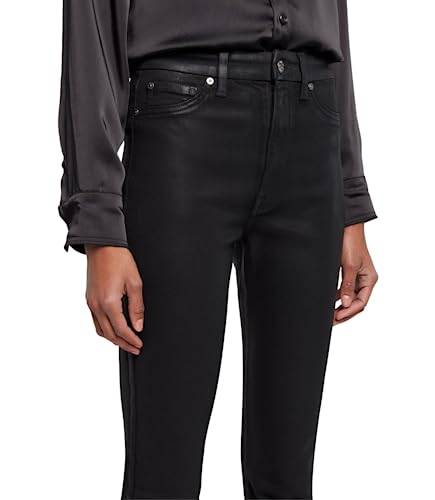 7 For All Mankind Women's Ultra High-Rise Flare Pants4