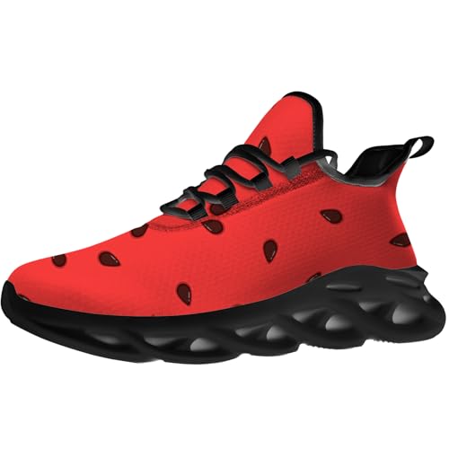 Men's Women's Watermelon Shoes Fashion Sneakers Running Walking Tennis Shoes Gifts for Men Women