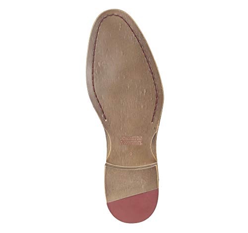 Image of Johnston & Murphy Men's Conard Cap Toe Tan Italian Calfskin 9 Wide