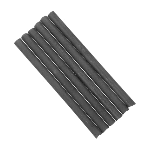 LALAFINA Professional Graphite Electrodes Carbon Rod Set for Efficient Stirring Metal Melting Projects