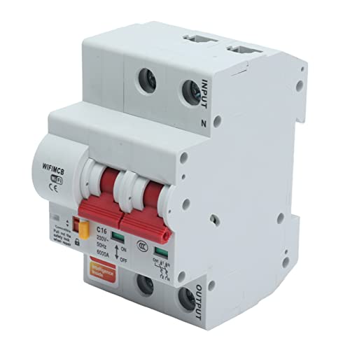 Disjoncteur Intelligent 2P WiFi AC 220V avec commande à distance via application