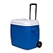 CREVICOSTA QUALITY MARK MARCAS DE CALIDAD - Nevera Rígida con Ruedas Roller 28 L. Color Azul