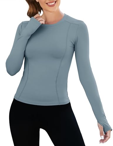 T-Shirt de Sport Manches Longues Femme Idéal pour le Running