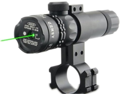 MAYMOC Green Dot Sight con Soporte de riel Picatinny   Incluye Cargador de batería, Soporte e Interruptor de Cable con 2 Juegos de baterías