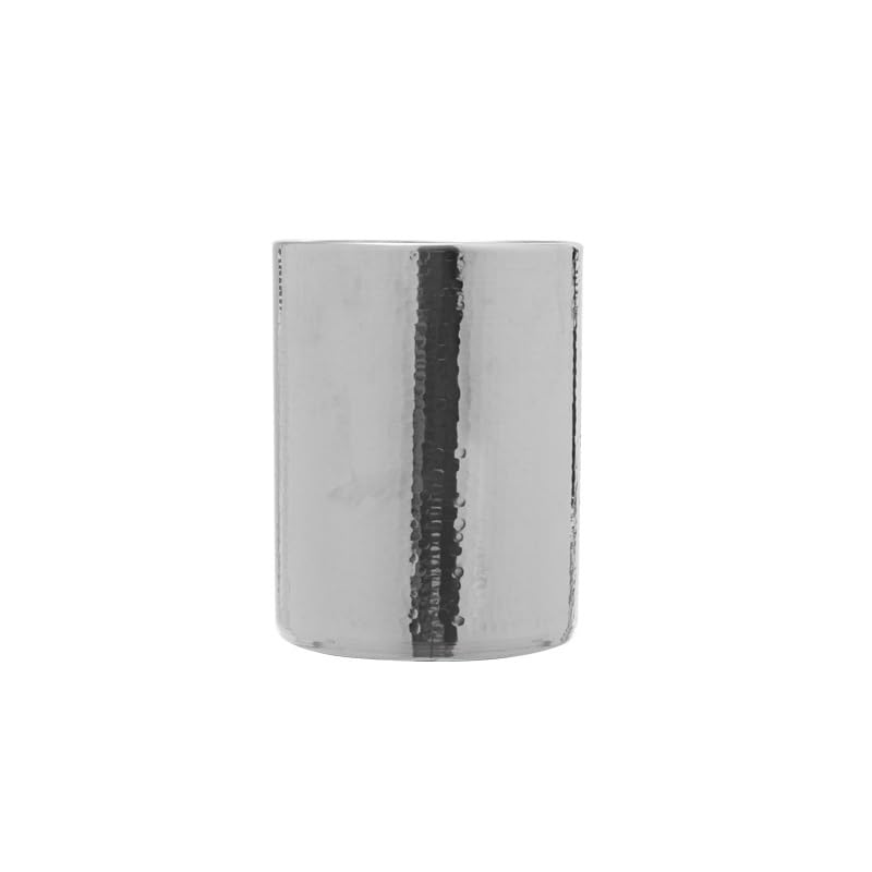 Cubo de Hielo de Acero Inoxidable con diseño de Escamas, Ideal para el hogar, champán, Bar, Vino, decoración de Interiores (Talla única)