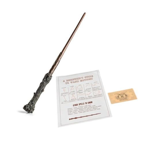 Image of Plastic Magical Wizard Wand with Authentic Details for Kids Unisex Party Costume Christmas Cosplay Accessory, Magical Costume Theme Party (HPP Plastic Wand)