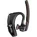 Plantronics Poly Voyager 5200 UC Bluetooth Headset (7K2F3AA) Bundle Including: Led Light, Type-C to Type-A Cable, Small, Medium, Large Ear Tips, Charging Case, Charging Cable