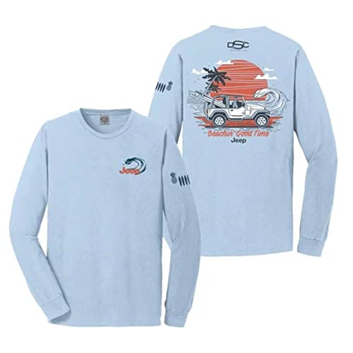T-shirt à manches longues Jeep Wrangler pour homme coupe confort style décontracté