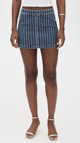 ABRAND Women's 95 Mini Skirt Petra Diamante2