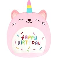 Vicloon Almohada de Peluche de Unicornio, Almohada Kawaii de