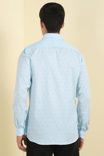 Image of Allen Solly Men Cotton Blend Regular Fit Shirt
