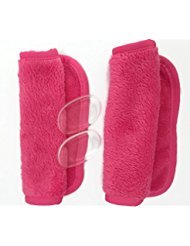 2 Pack Microfiber Makeup Remover Face Cloths Plus 2 Pack Silicone Makeup Sponge Silicon Beauty Blender Puff