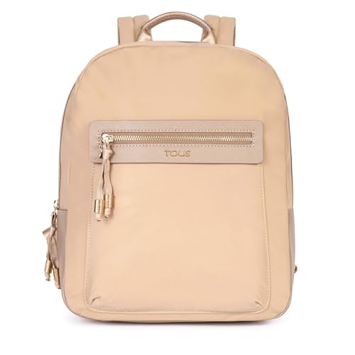 Tous Brunock Chain, Bolso Mochila para Mujer, Beige (Topo 695810088), 26x33x9.5 cm (W x H x L)