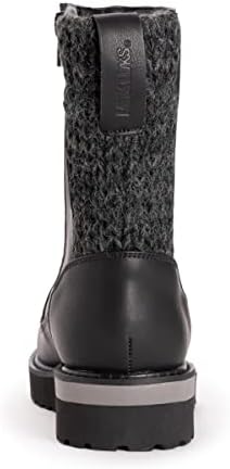MUK LUKS Women's Slope Natalie Boots, Black, 6.5 | Image 2