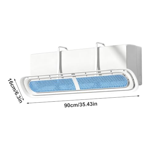 Deflector de aire acondicionado ajustable para el hogar y oficina 4