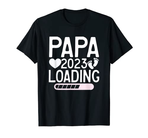 Hombre Papa 2023 Loading - Regalo para papá Camiseta