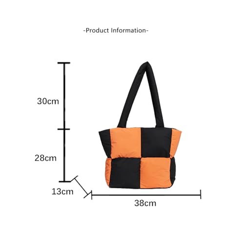 Puffer Tote Bag Quilted Large Puffy Tote Bags Lightweight Square Shoulder Bag Bubble Crossbody Purse for Women Trendy 20253
