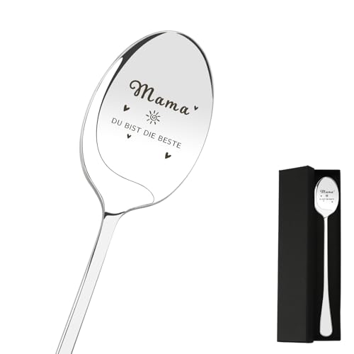 Geschenke für Mama Geburtstagsgeschenk für Mama Löffel Geschenk Mama Geburtstag Kaffeelöffel Geschenk Mutter Geburtstag Weihnachtsgeschenke Beste Muttertagsgeschenk Besondere Mutter Geschenke