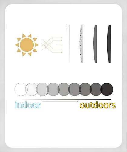 Photo-grey glasses Myopia glasses Men's and women's Fashionable glasses3