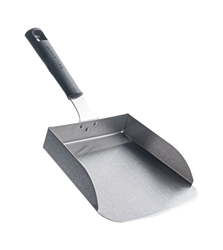 Bellemain Smash Burger Spatula for Griddle - Stainless Steel Scraper Tool, Large - Fried Food Scoop, Stir Fry, Food Mover - Hibachi Tools, Flat Top Grill Accessories
