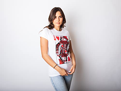 Cool Queen of Hearts T-shirt - Image 9