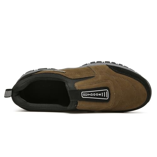 Mens Hiking Shoes Outdoor Trekking Casual Sneakers Non-Slip Comfy Arch Support Orthopedic Walking Shoes for Balance3